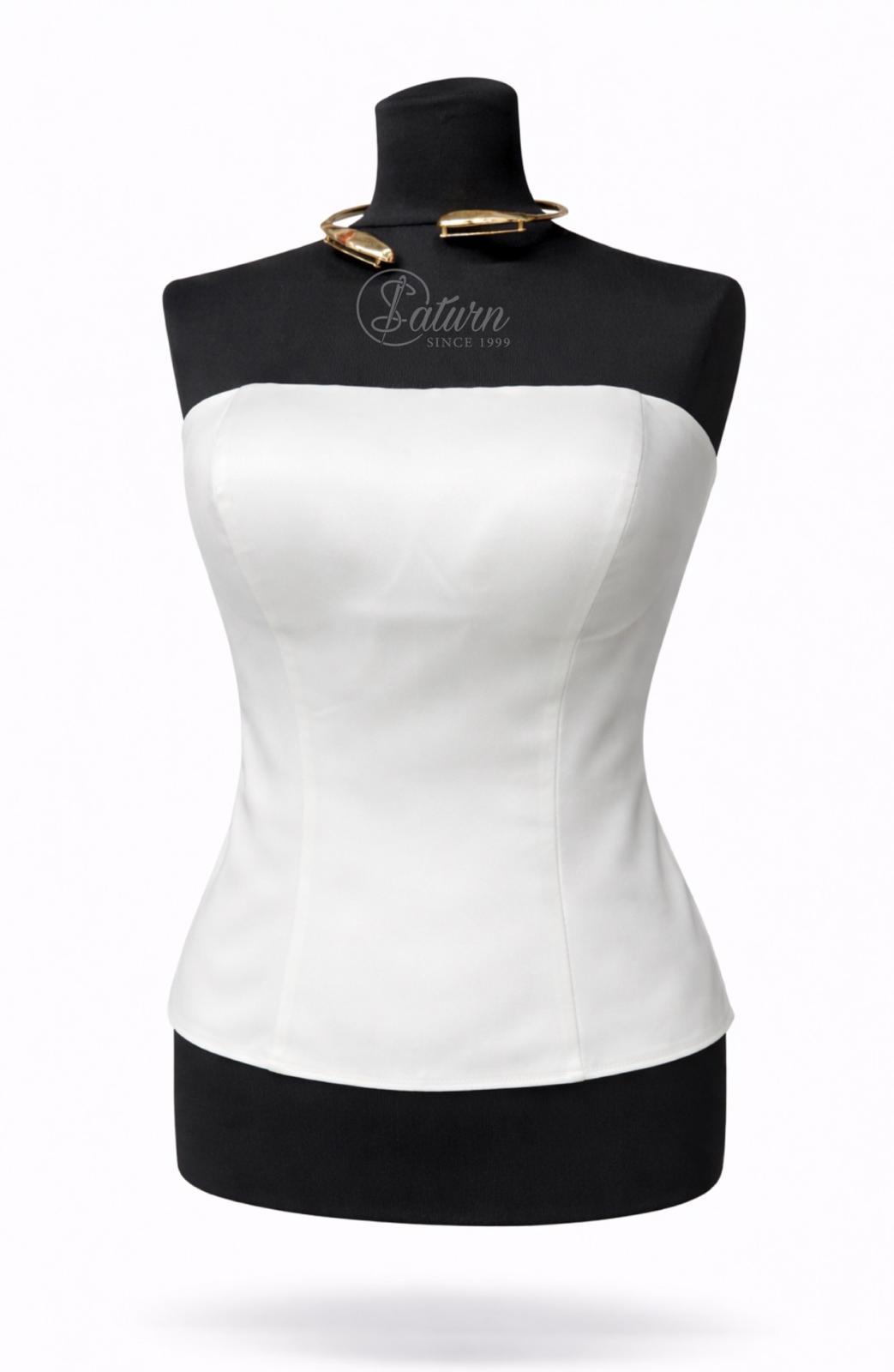 Corset din tafta fara bretele – corset modelator elegant dama pentru rochii si tinute de ocazie M22