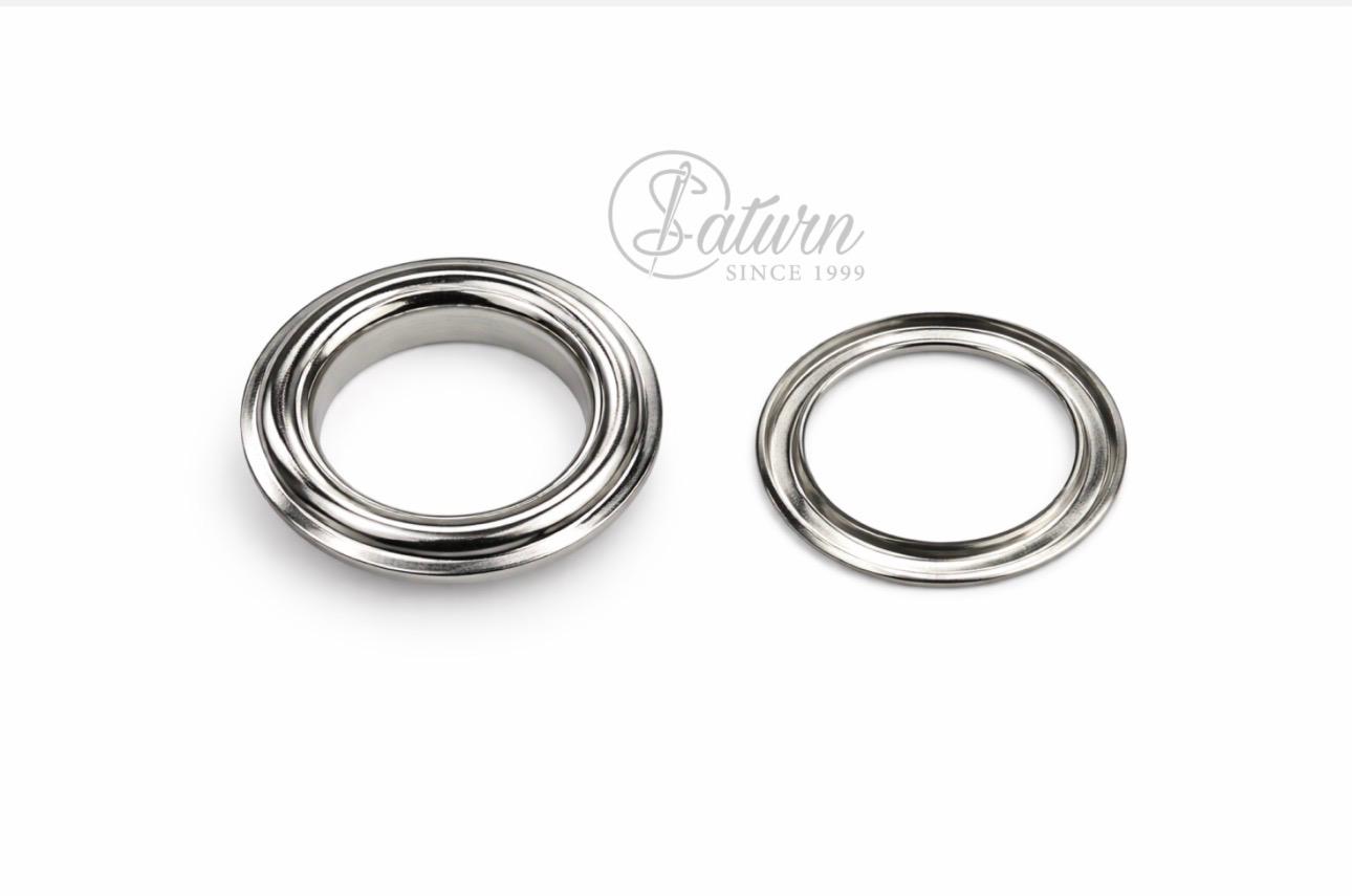 Capse/Ocheti metalici argintii si aurii de 4cm(100Buc)  pentru textile pentru blugi, geci, incaltaminte si proiecte DIY