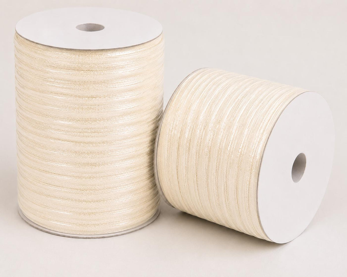 Banda elastica cu Silicon pentru Bretele 1 cm x 25 Yards (22.86 m) - Banda Elastica Antialunecare