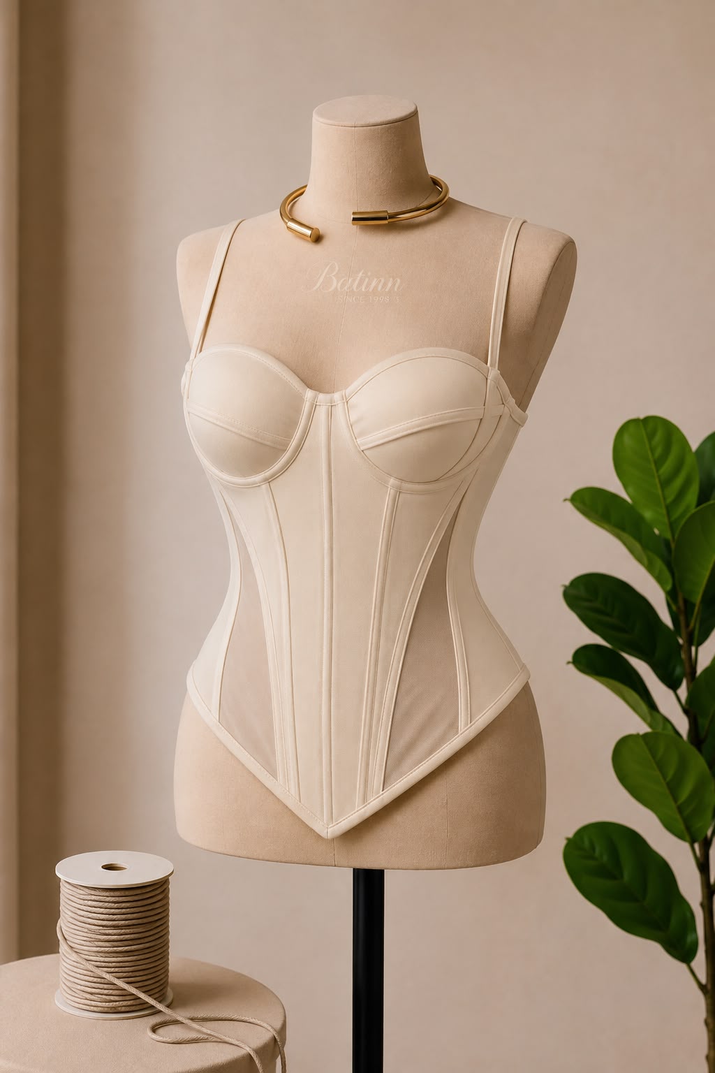 Corset cu cupe și bretele M41 – Corset elegant modelator pentru rochii și ținute de ocazie