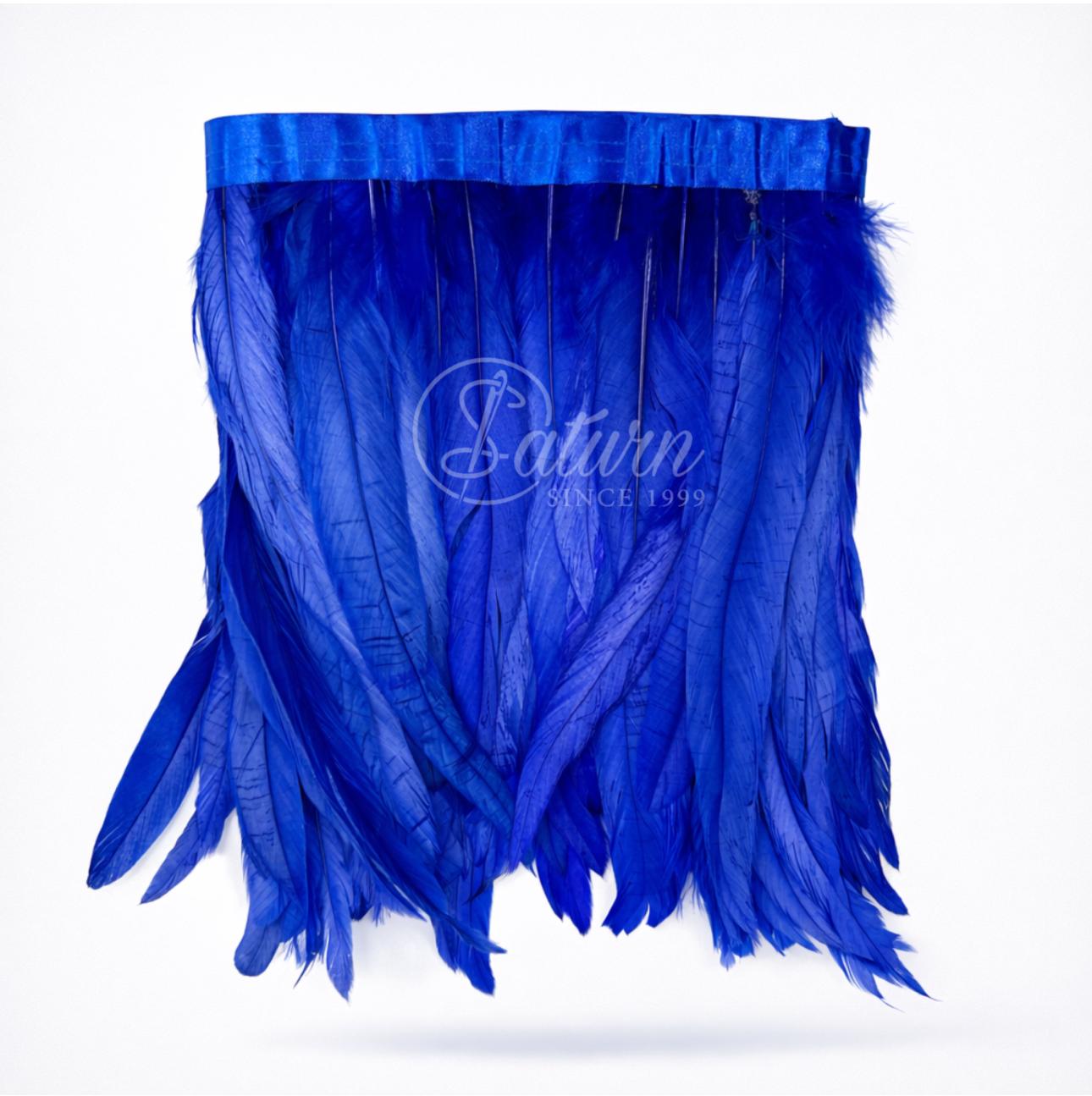 Pene Decorative de Cocos – 2 Metri/Pachet, Lungime 30 cm, Culori Variate 