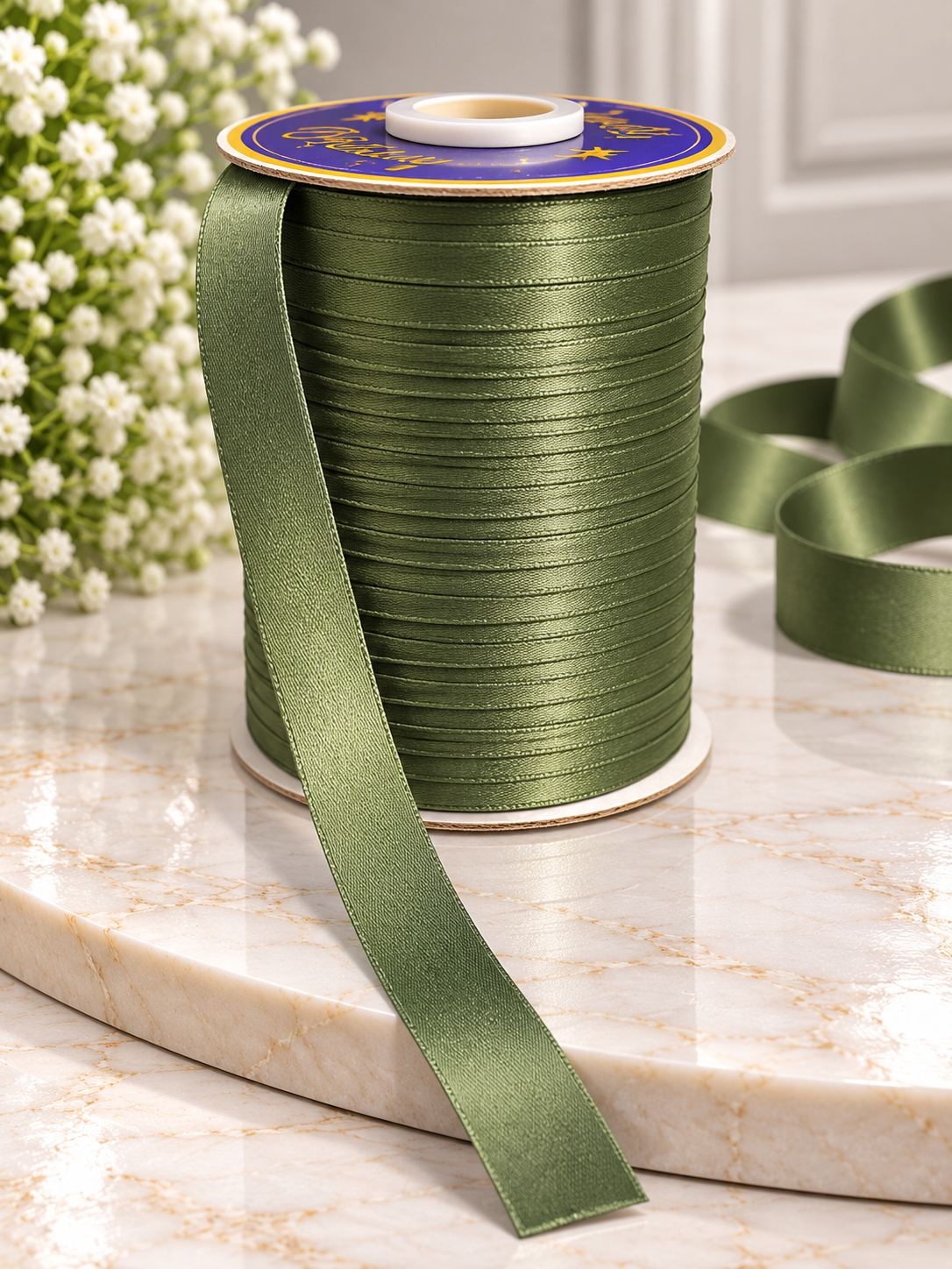 Banda Bias Satinata 16mm 144 Yards\Rola (131,67 Metri\Rola)