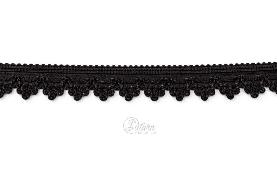 banda decorativa neagra mercerie saturn 