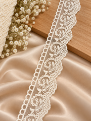 Dantela Din Bumbac 3.5 Cm 10 Yards/Rola (9.14 Metri/Rola) Model 0232
