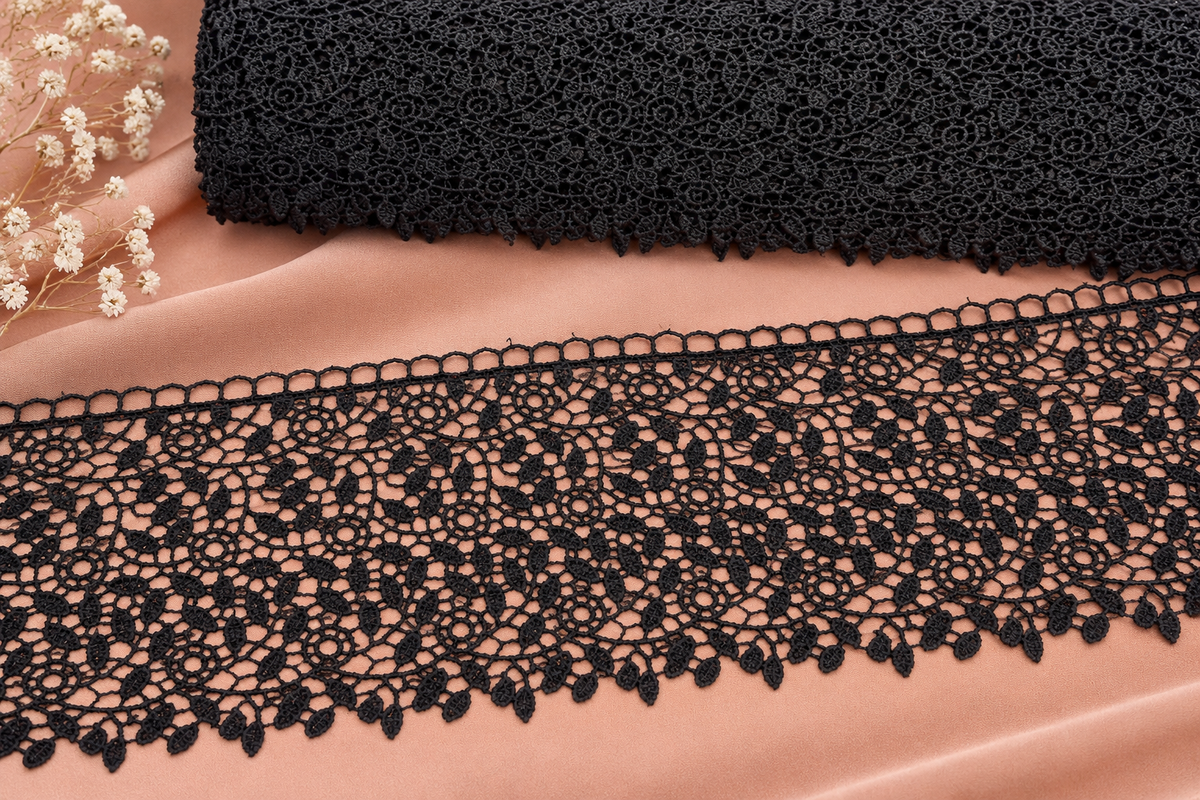 Dantela Gabir 12 Cm 10 Yards\Rola (9.14 Metri\Rola) Model 0672