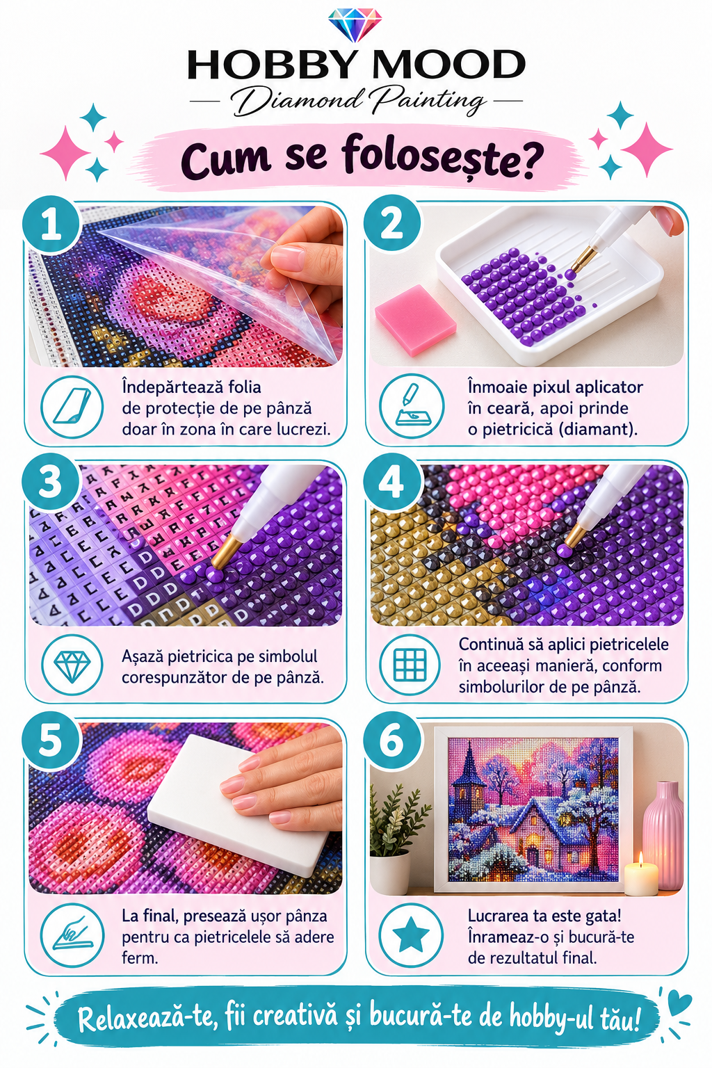 Kit Pictura Cu Diamante 5D