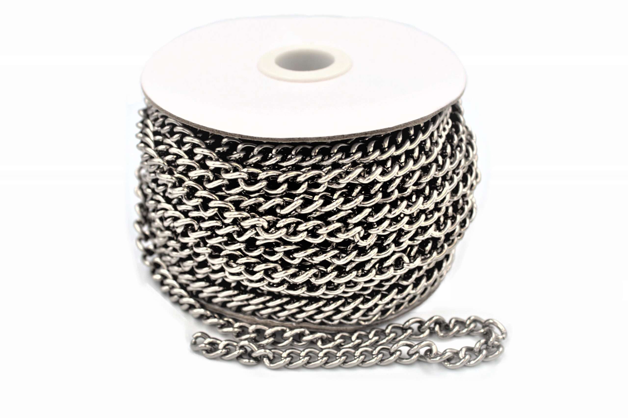 Lant  din Inox 6 mm – 20 Metri/Rola, Lant Argintiu/Fumuriu  Rezistent
