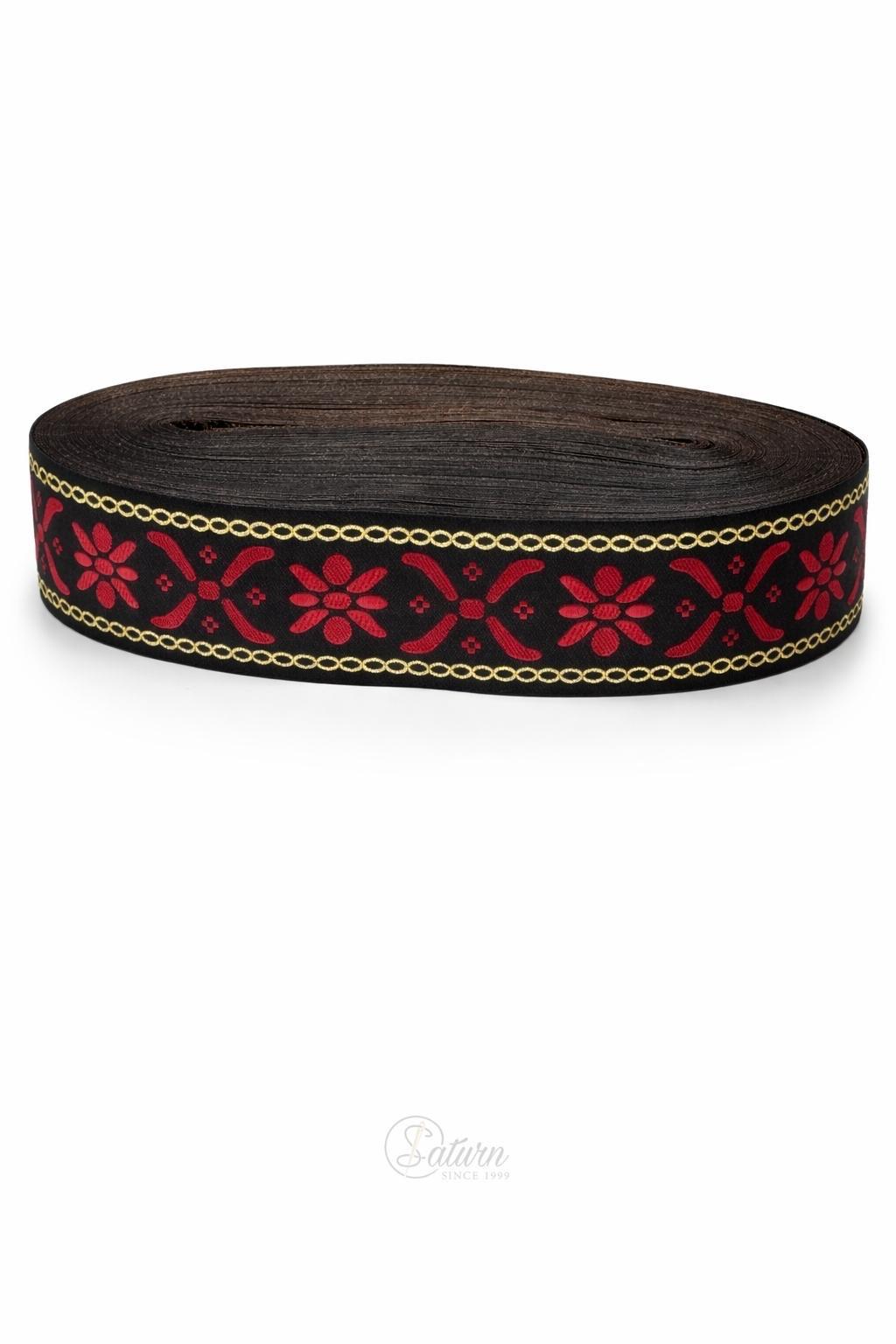 Banda tradiționala pentru costume, hanorace și accesorii – 4,1 cm, Model 4, rola 25 metri mercerie saturn