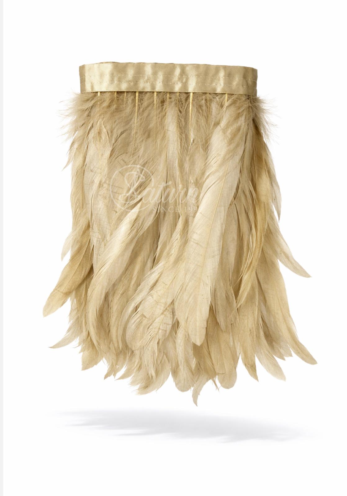 Pene Decorative de Cocos – 2 Metri/Pachet, Lungime 30 cm, Culori Variate