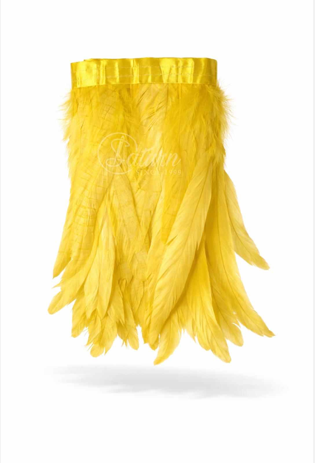 Pene Decorative de Cocos – 2 Metri/Pachet, Lungime 30 cm, Culori Variate mercerie satur 