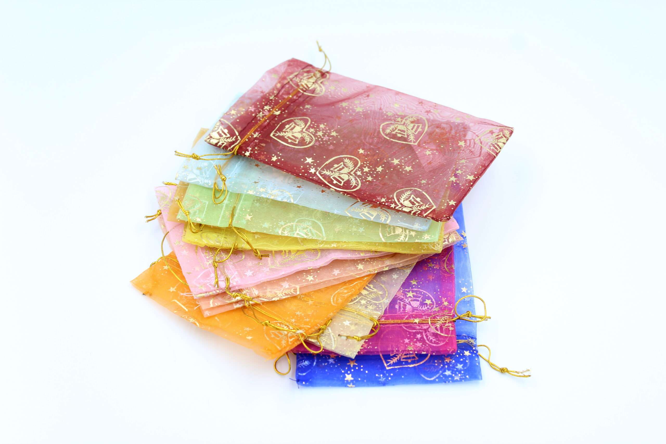 Saculeti organza 10 x 15 Cm (100 Buc/Pachet)