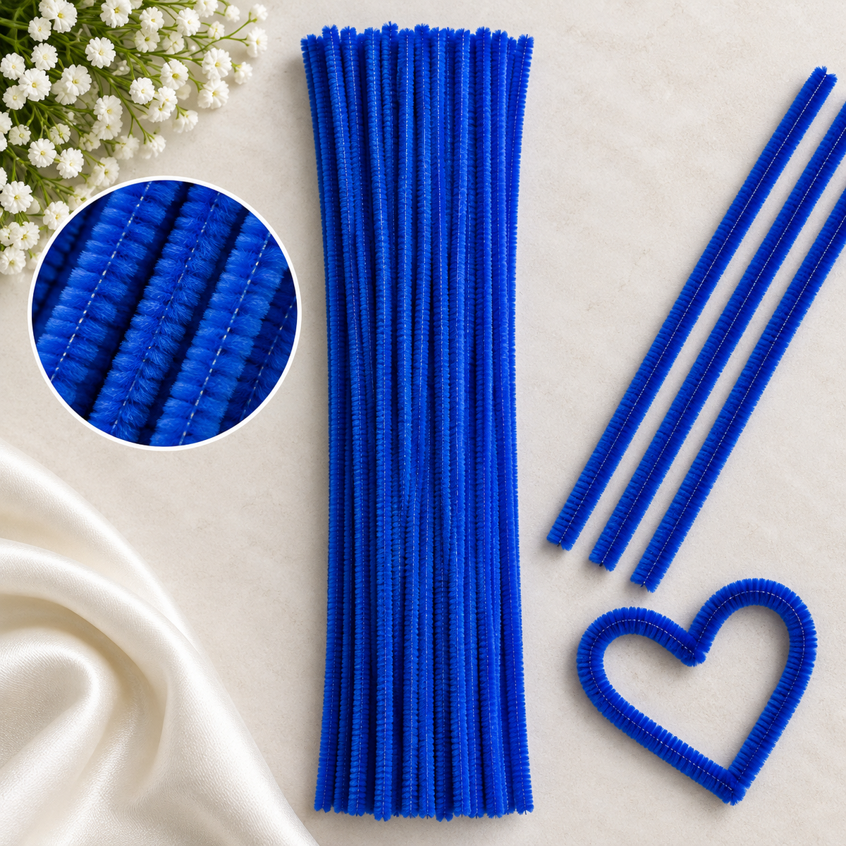 Sarma Decorativa Plusata 30 cm x 6 mm - Set 100 Buc