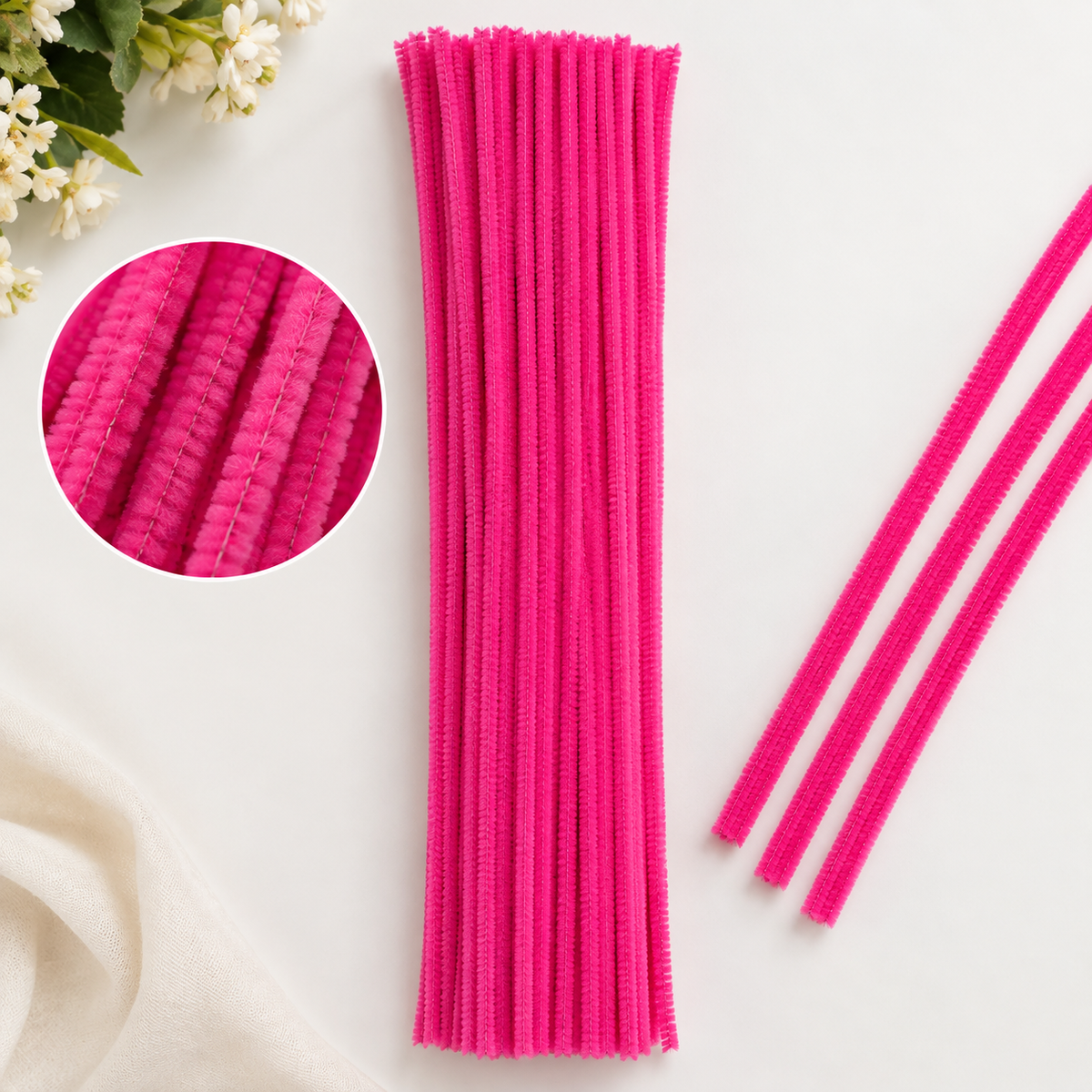 Sarma Decorativa Plusata 30 cm x 6 mm - Set 100 Buc