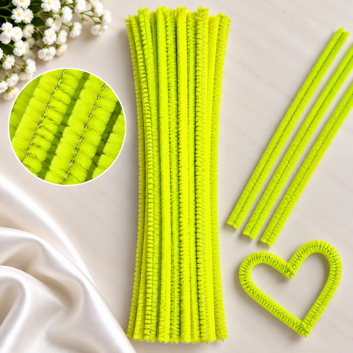 Sarma Decorativa Plusata 30 cm x 6 mm - Set 100 Buc