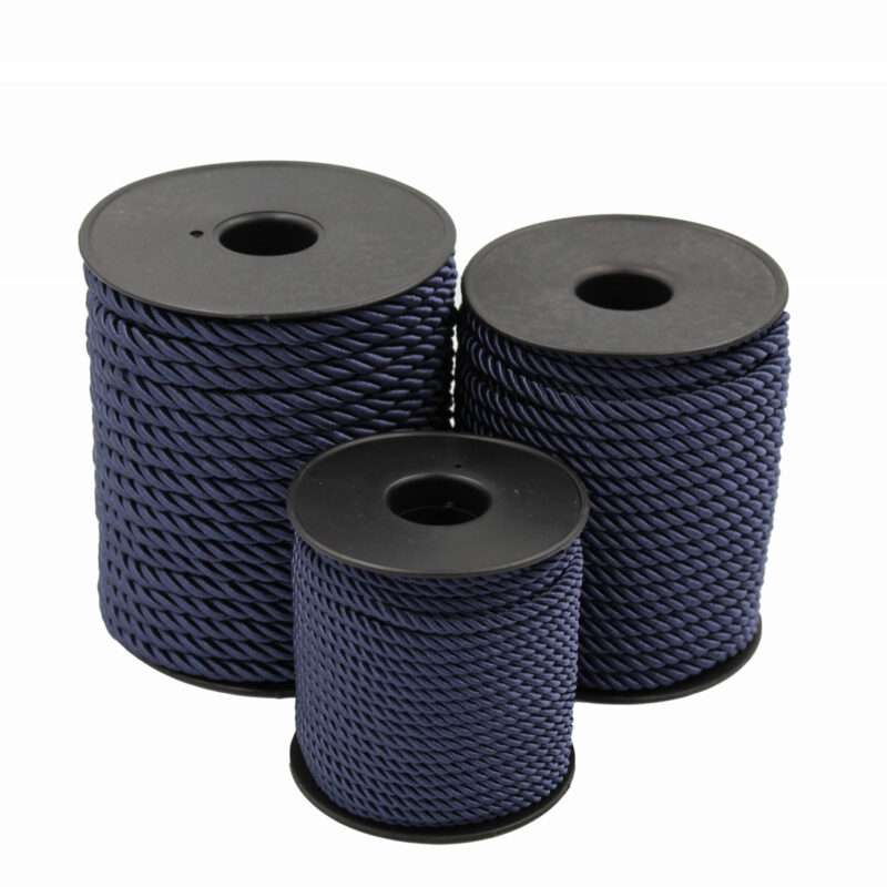 Șnur Răsucit Poliester 8 MM (25 Metri/Rola)