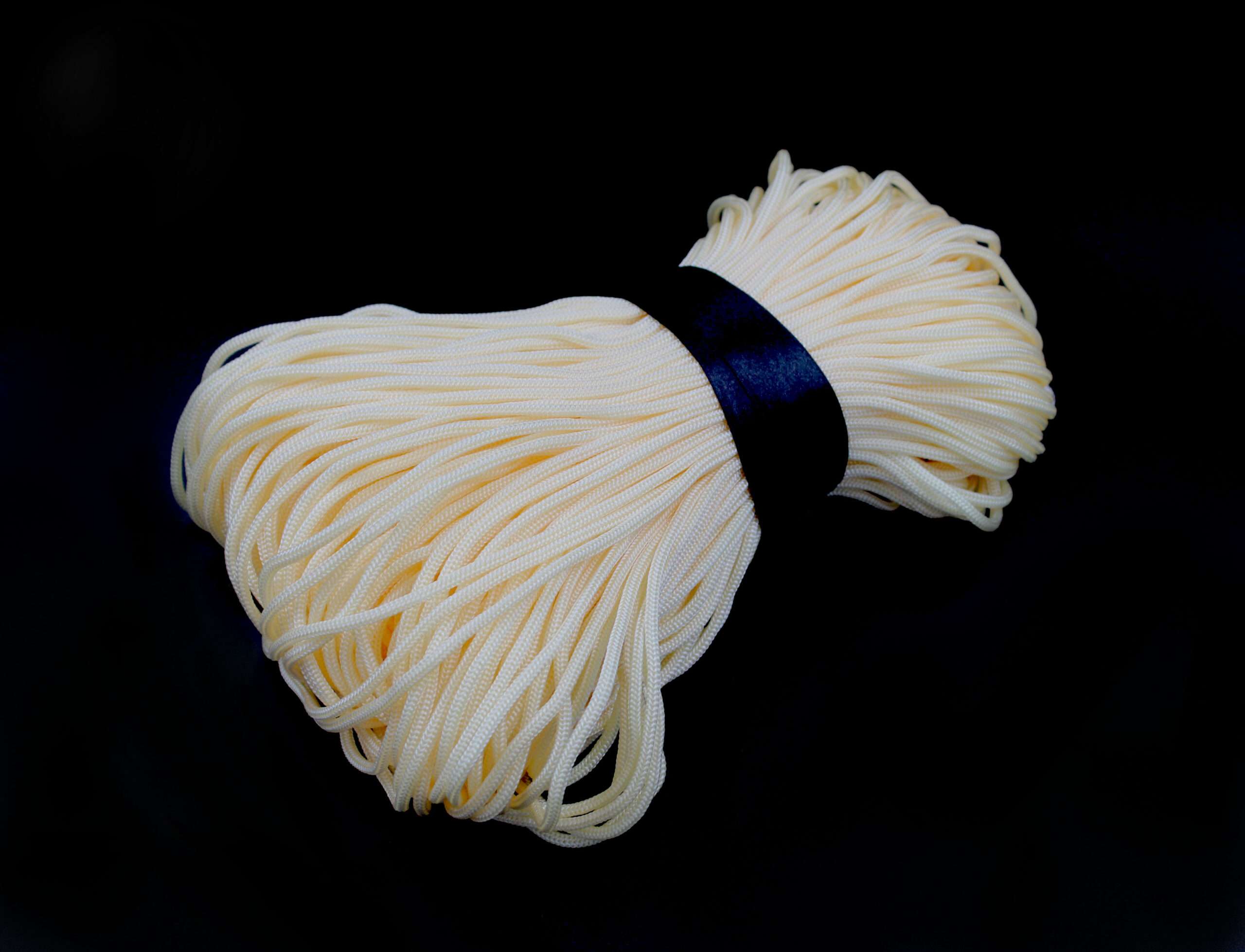 Snur Rotund Poliester 3 mm – 100 m/Rola pentru Treninguri si Îmbracaminte